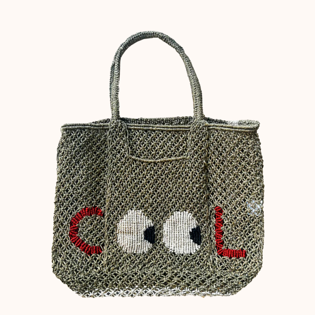 THE JACKSONS FLORENCE BAG: COOL BIG EYES / KHAKI