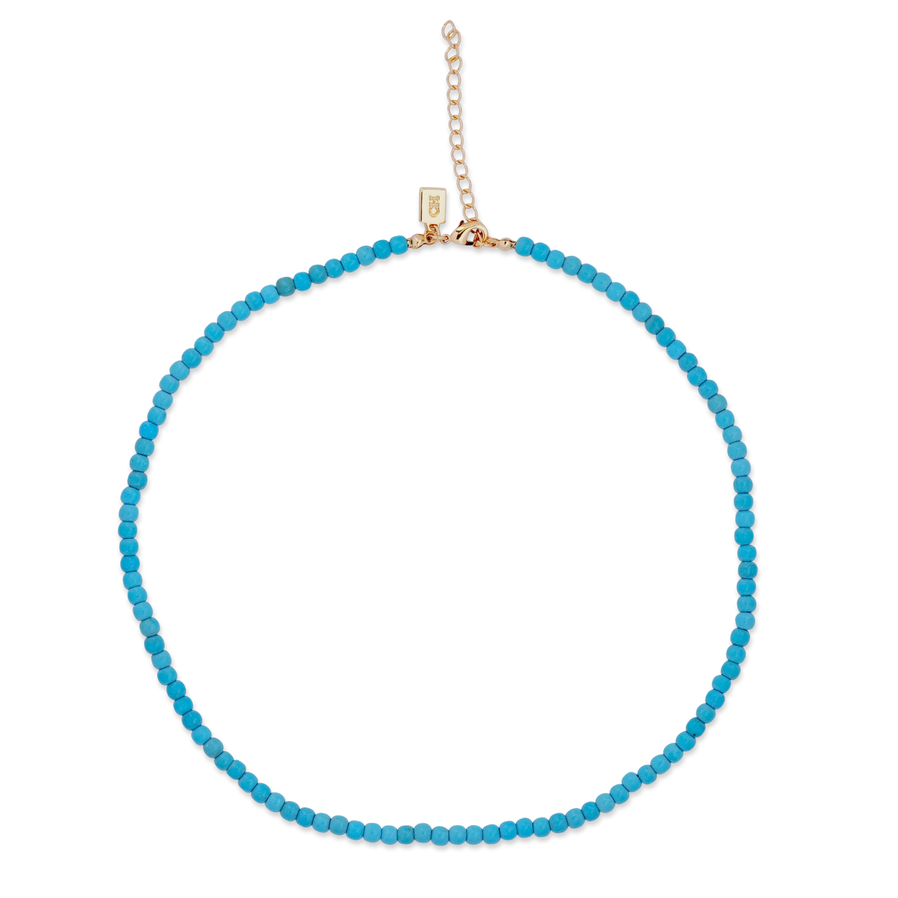 CRYSTAL HAZE TURQUOISE NECKLACE