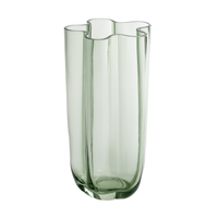 MIRANDA GLASS VASE: MINT / LRG