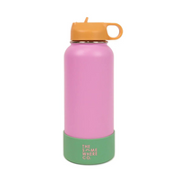 THE SOMEWHERE CO WATER BOTTLE: 1L/ BLOSSOM