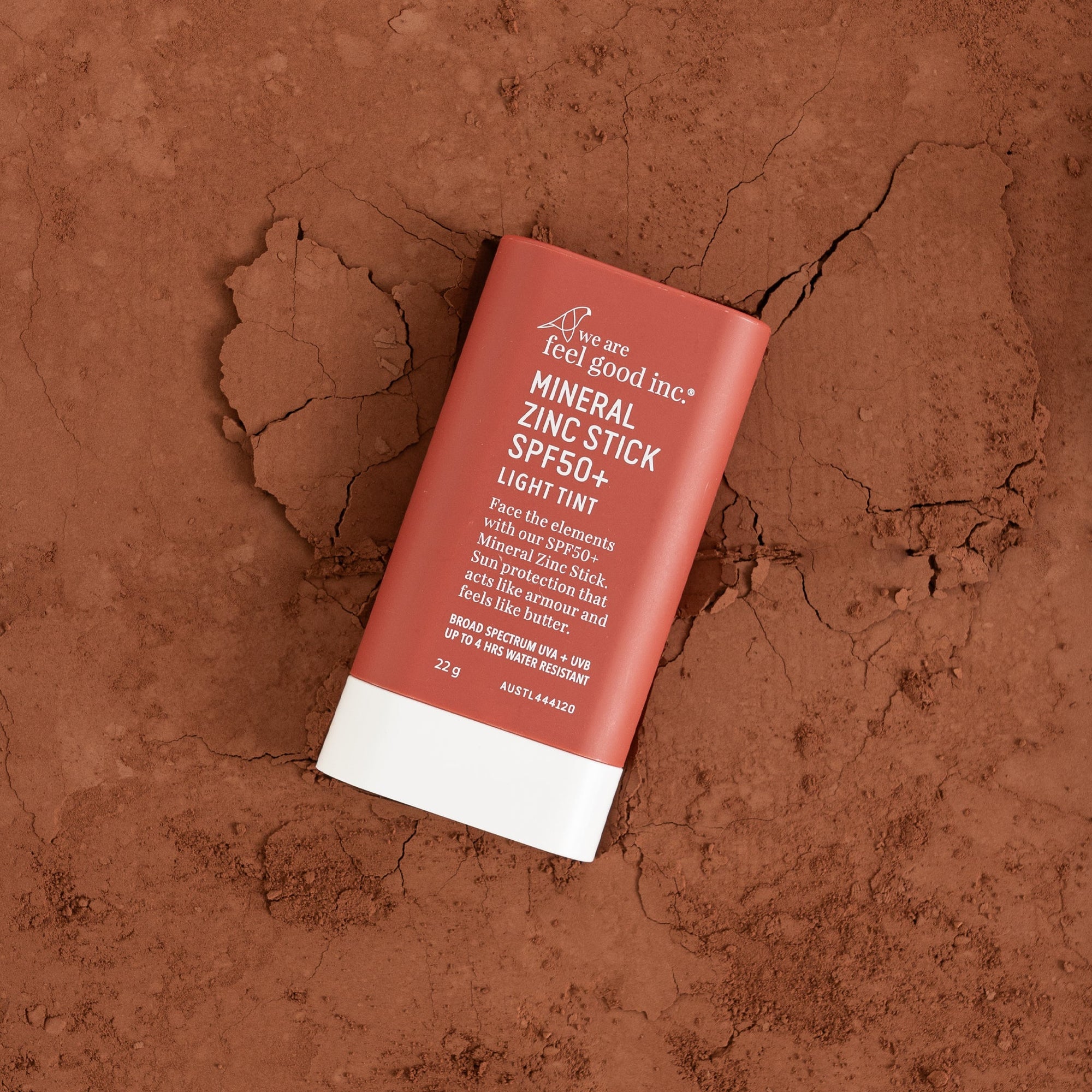 FEEL GOOD INC. MINERAL ZINC STICK SPF50+: LIGHT TINT