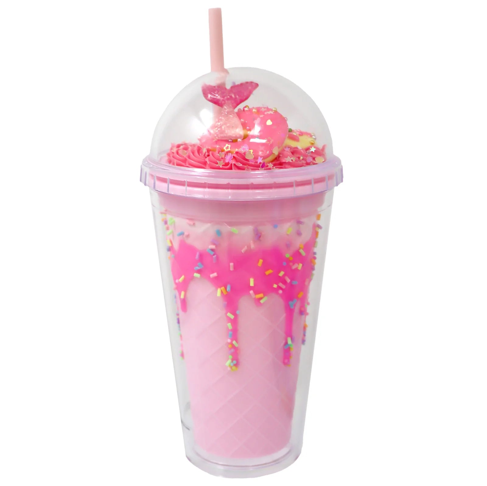 MERMAID DRINKING CUP: PINK