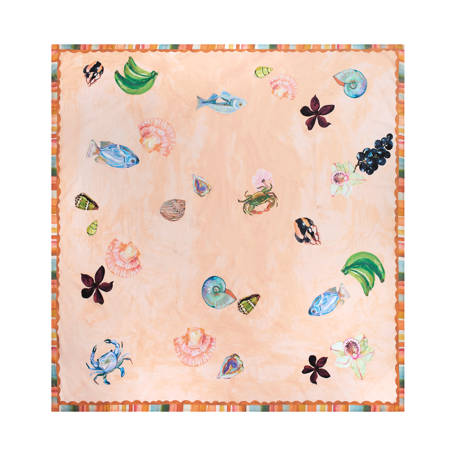 WF X ANNIE EVERINGHAM SARONG: PASTEL SEA