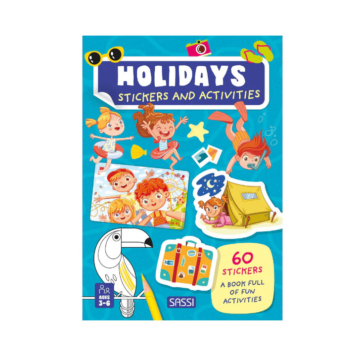 SASSI STICKERS AND ACTIVITIES BOOK: HOLIDAYS