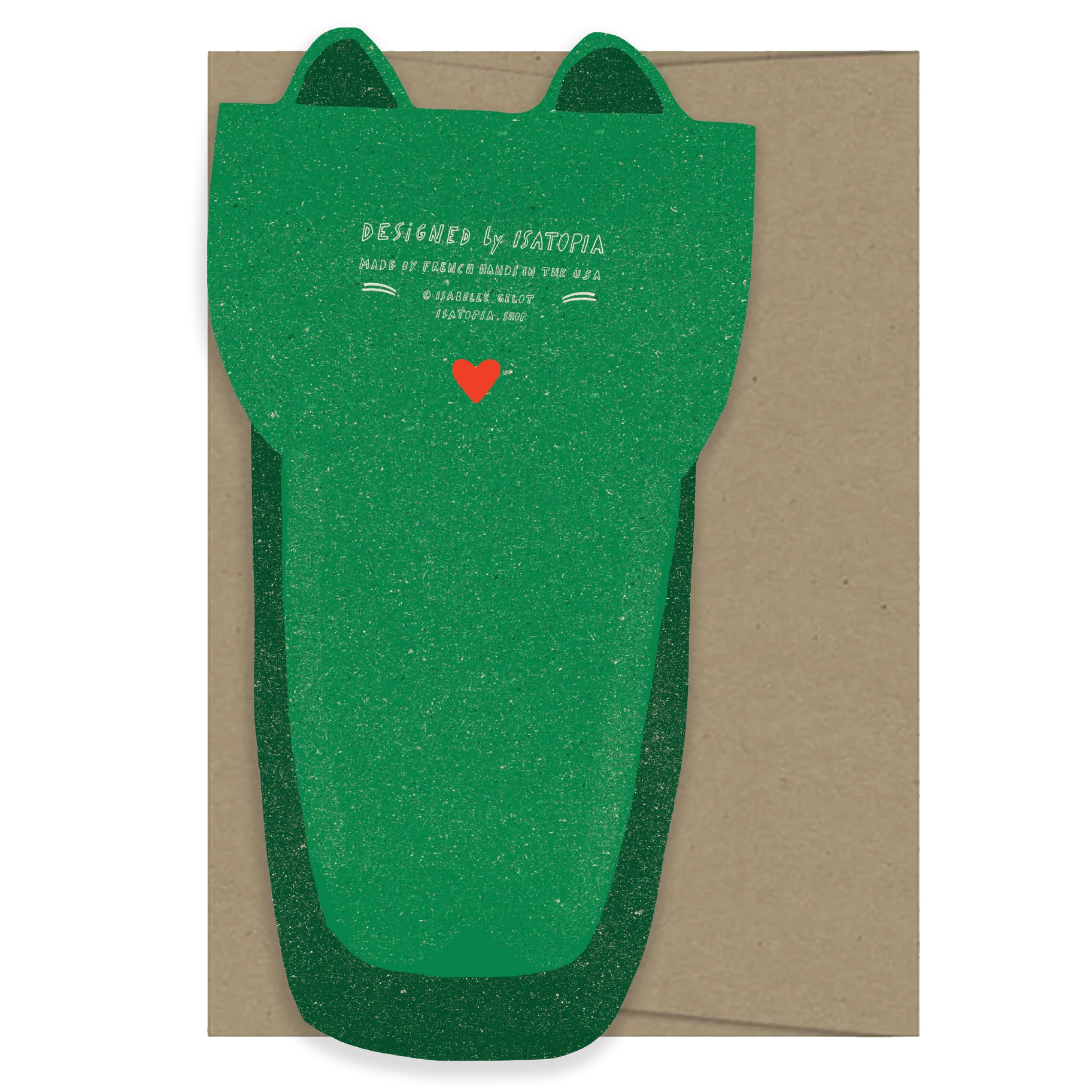 ISATOPIA CROCODILE CARD