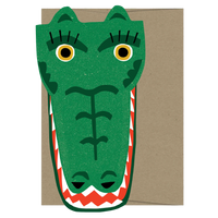ISATOPIA CROCODILE CARD