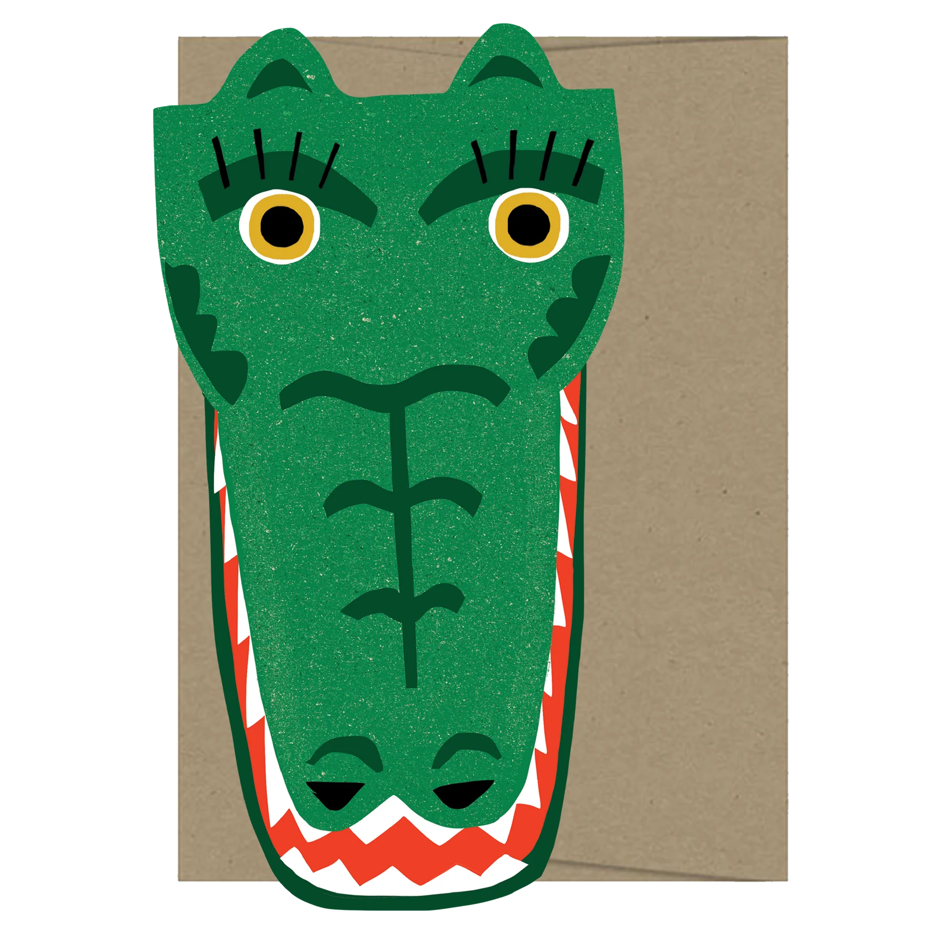 ISATOPIA CROCODILE CARD