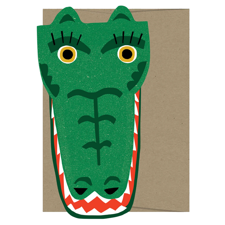 ISATOPIA CROCODILE CARD