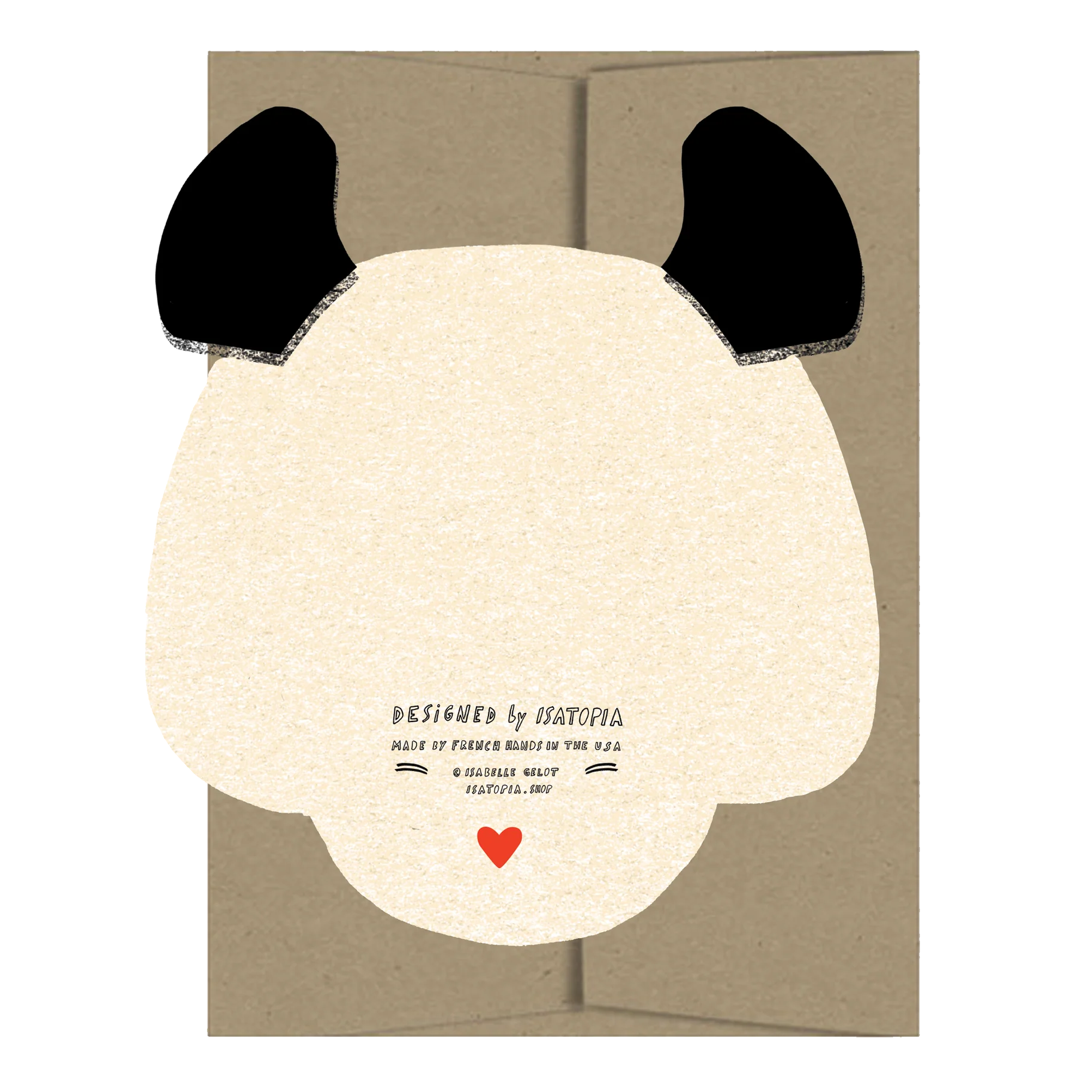 ISATOPIA PANDA CARD