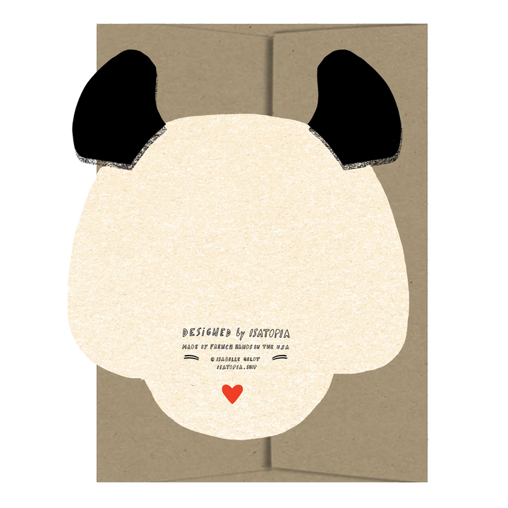 ISATOPIA PANDA CARD