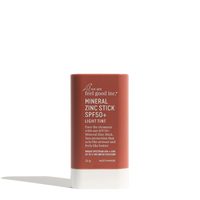 FEEL GOOD INC. MINERAL ZINC STICK SPF50+: LIGHT TINT