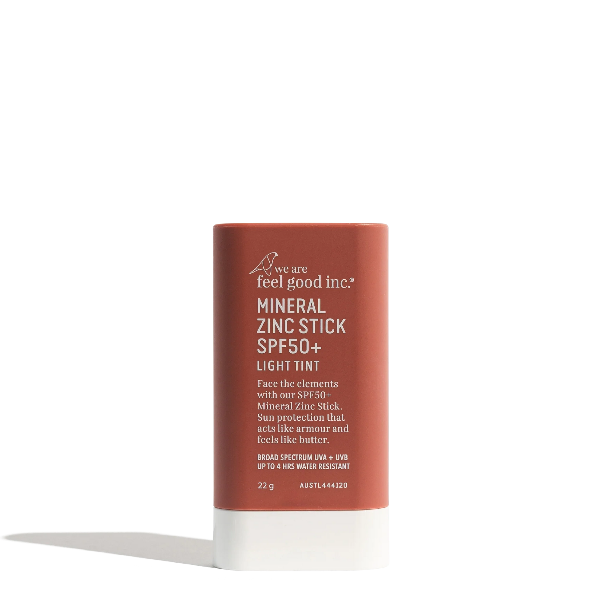FEEL GOOD INC. MINERAL ZINC STICK SPF50+: LIGHT TINT