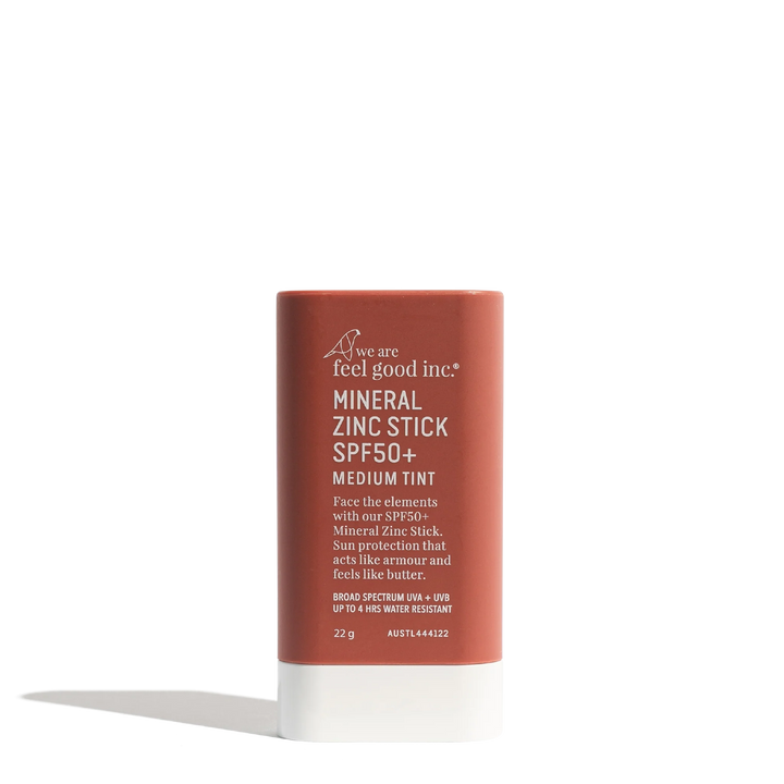 FEEL GOOD INC. MINERAL ZINC STICK SPF50+: MEDIUM TINT