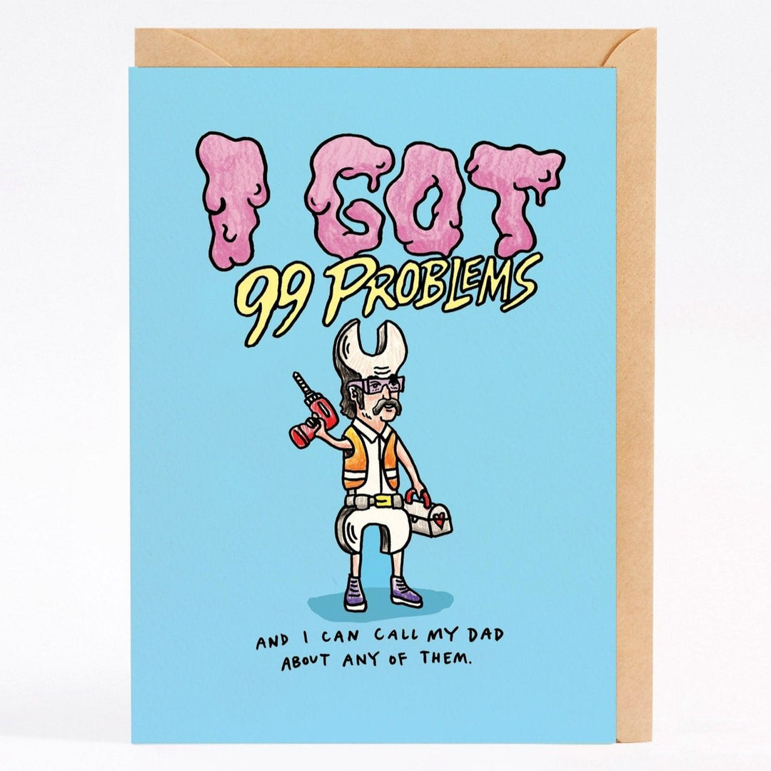 WALLY 99 PROBLEMS CARD