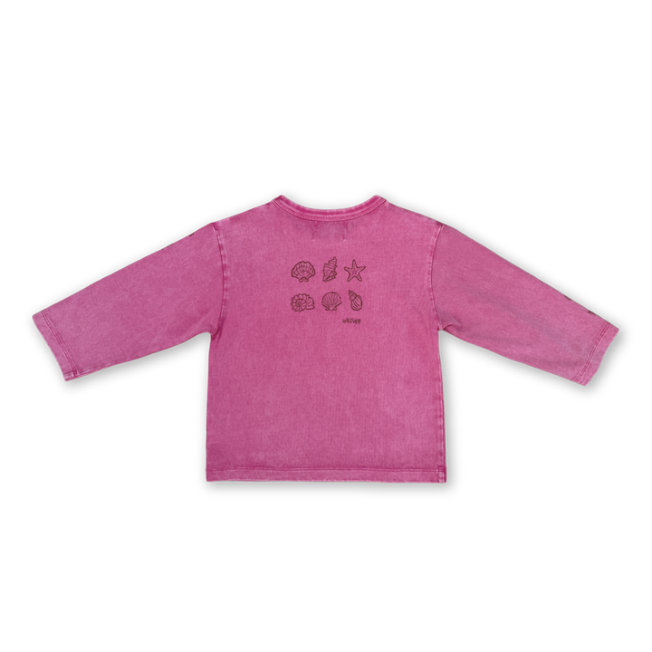 Grown Shelly LS Tee Floss back