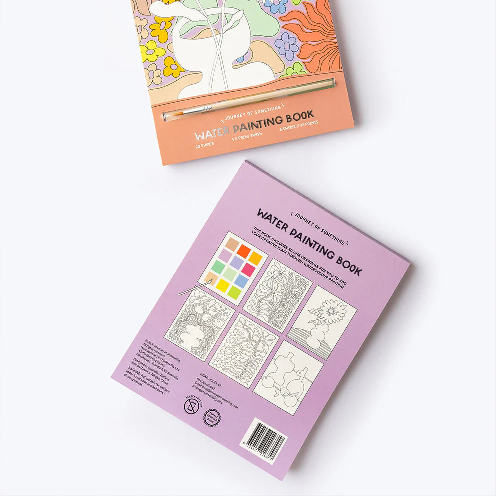 JOURNEY OF SOMETHING WATERCOLOUR PAINTING BOOK