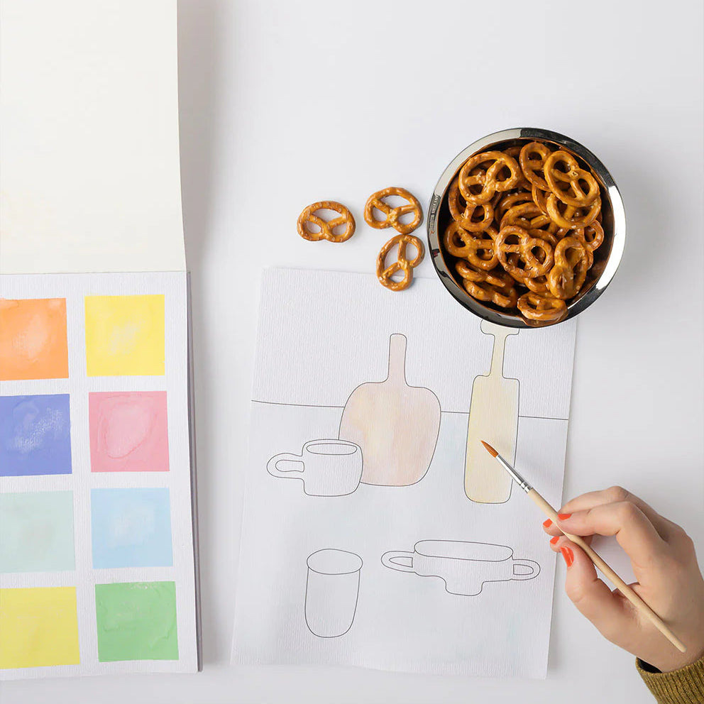 JOURNEY OF SOMETHING WATERCOLOUR PAINTING BOOK