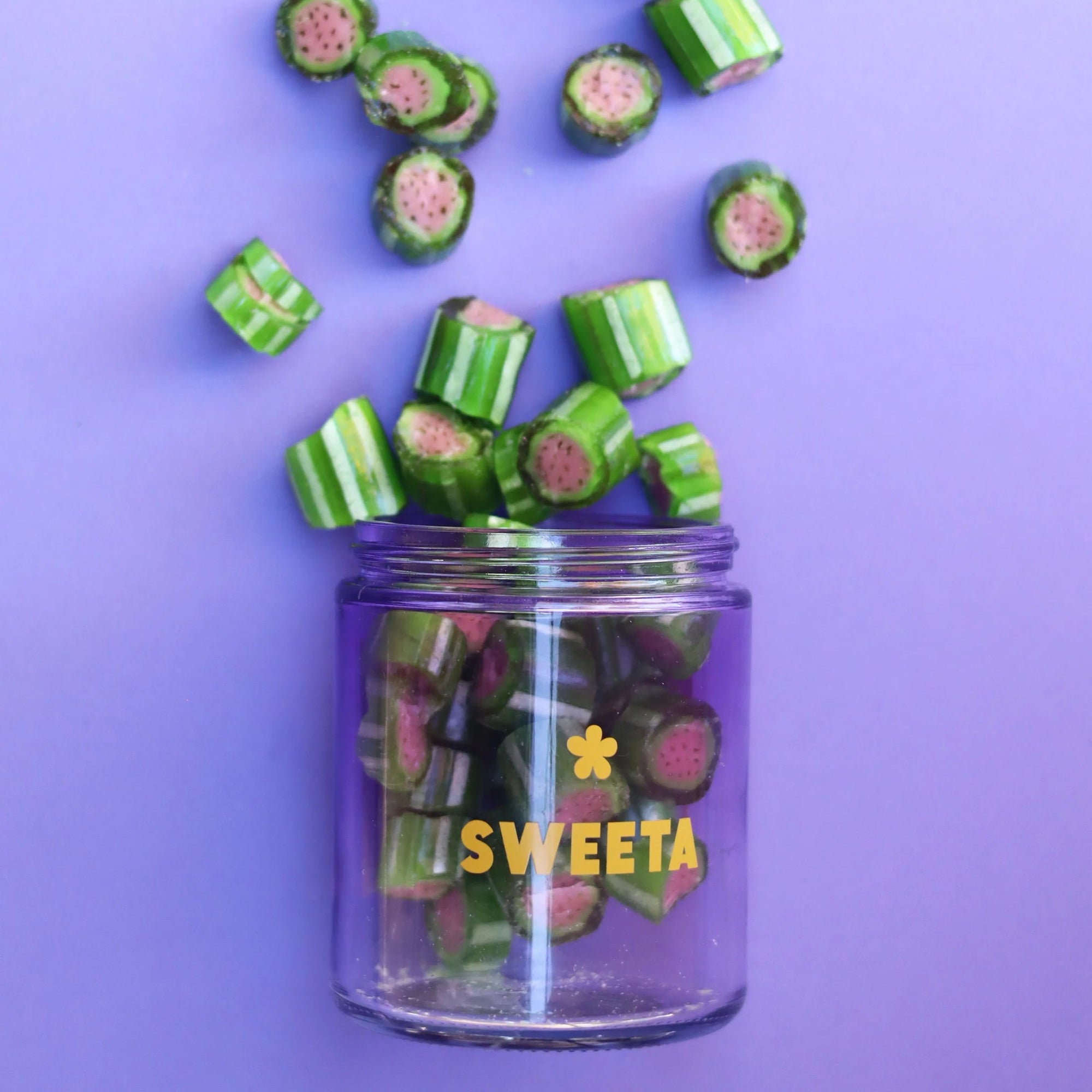 SWEETA BOILED SWEETS 180G: WATERMELON ROCK