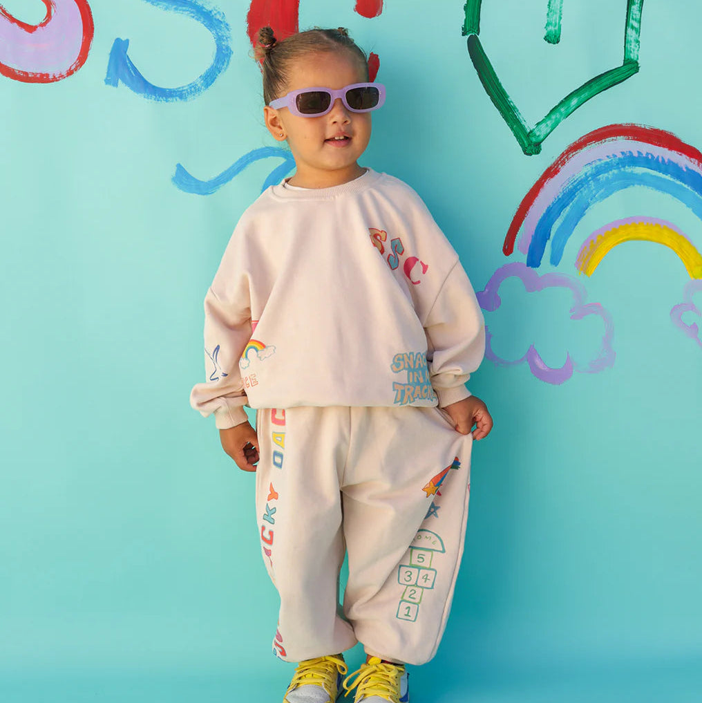 SMALL SWIM CLUB TRACKY DACKS SET: WHITEBOARD