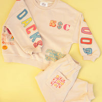 SMALL SWIM CLUB TRACKY DACKS SET: WHITEBOARD