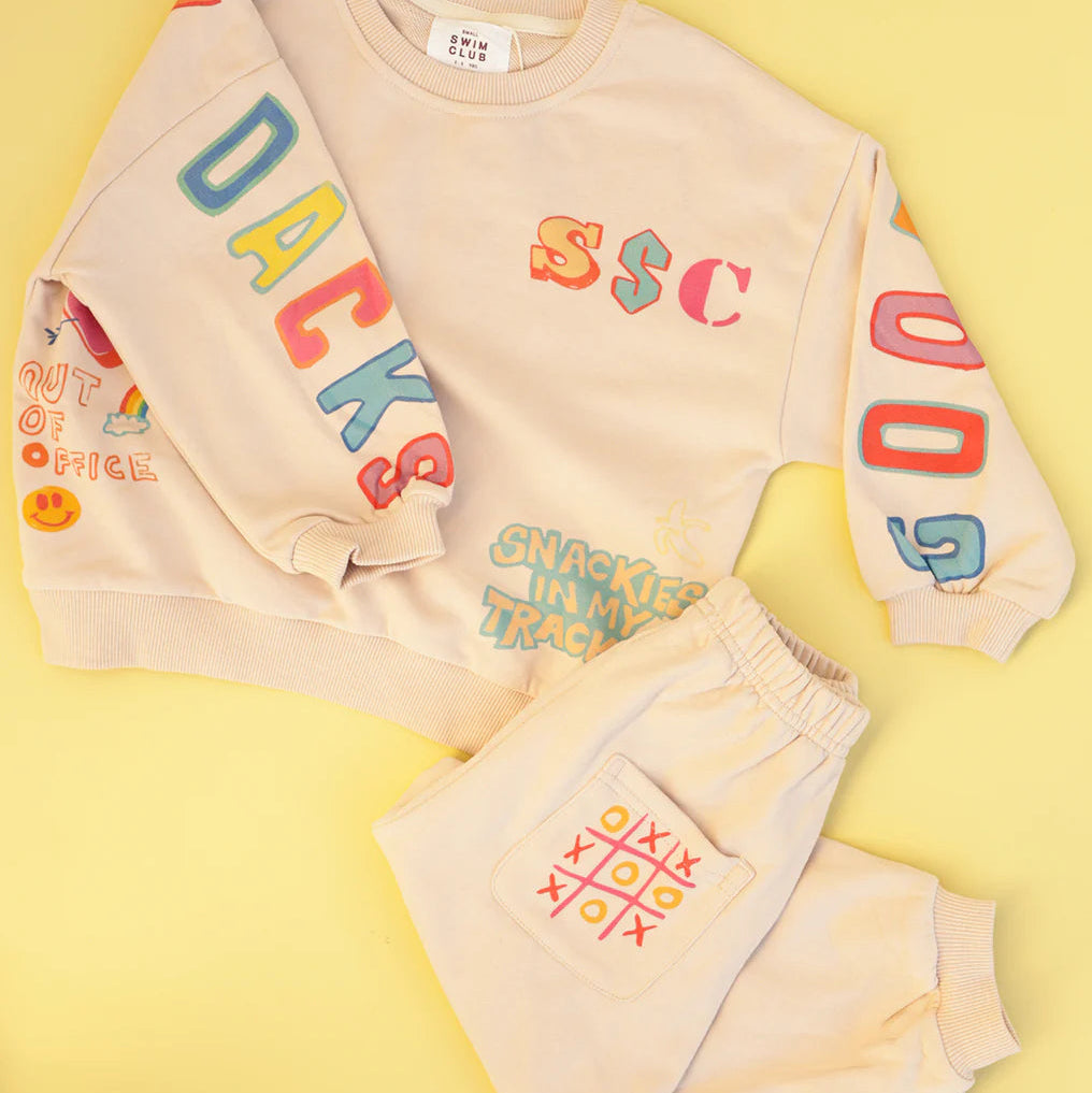 SMALL SWIM CLUB TRACKY DACKS SET: WHITEBOARD
