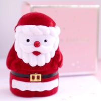 LAUREN HINKLEY VELVET SANTA BOX