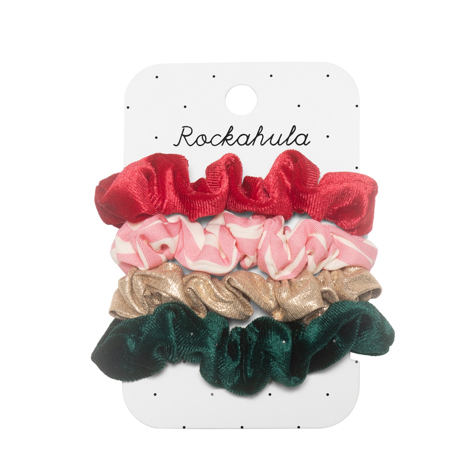 ROCKAHULA KIDS JOLLY CHRISTMAS SCRUNCHIE SET