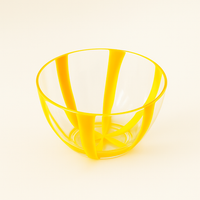 CABANA ACRYLIC BOWL: YELLOW