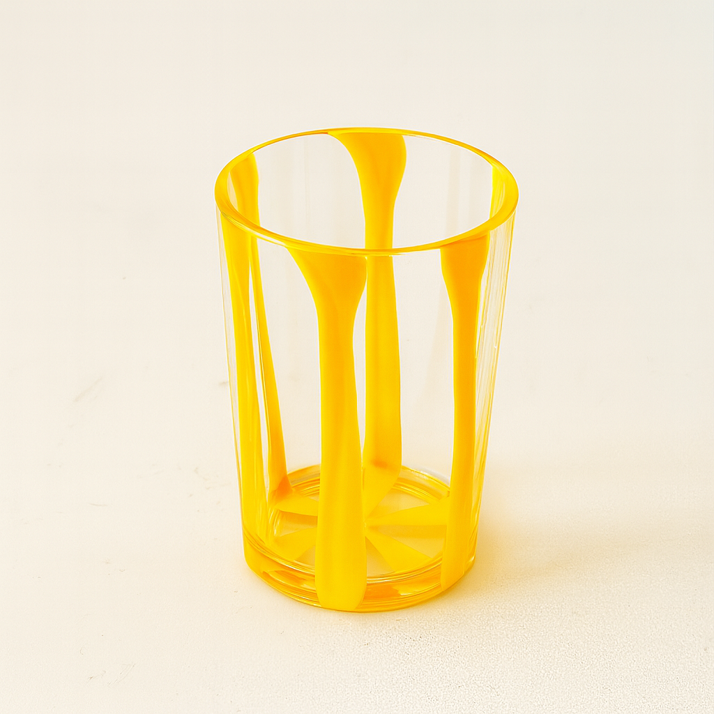 CABANA ACRYLIC TUMBLER: YELLOW