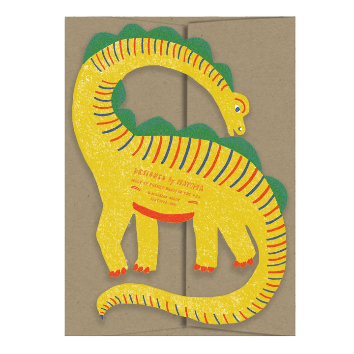 ISATOPIA DINO PLAYTIME CARD