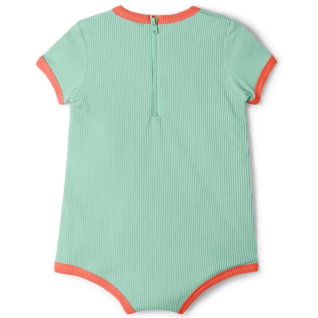 ZULU & ZEPHYR MINI INFANT ONESIE: TURQUOISE