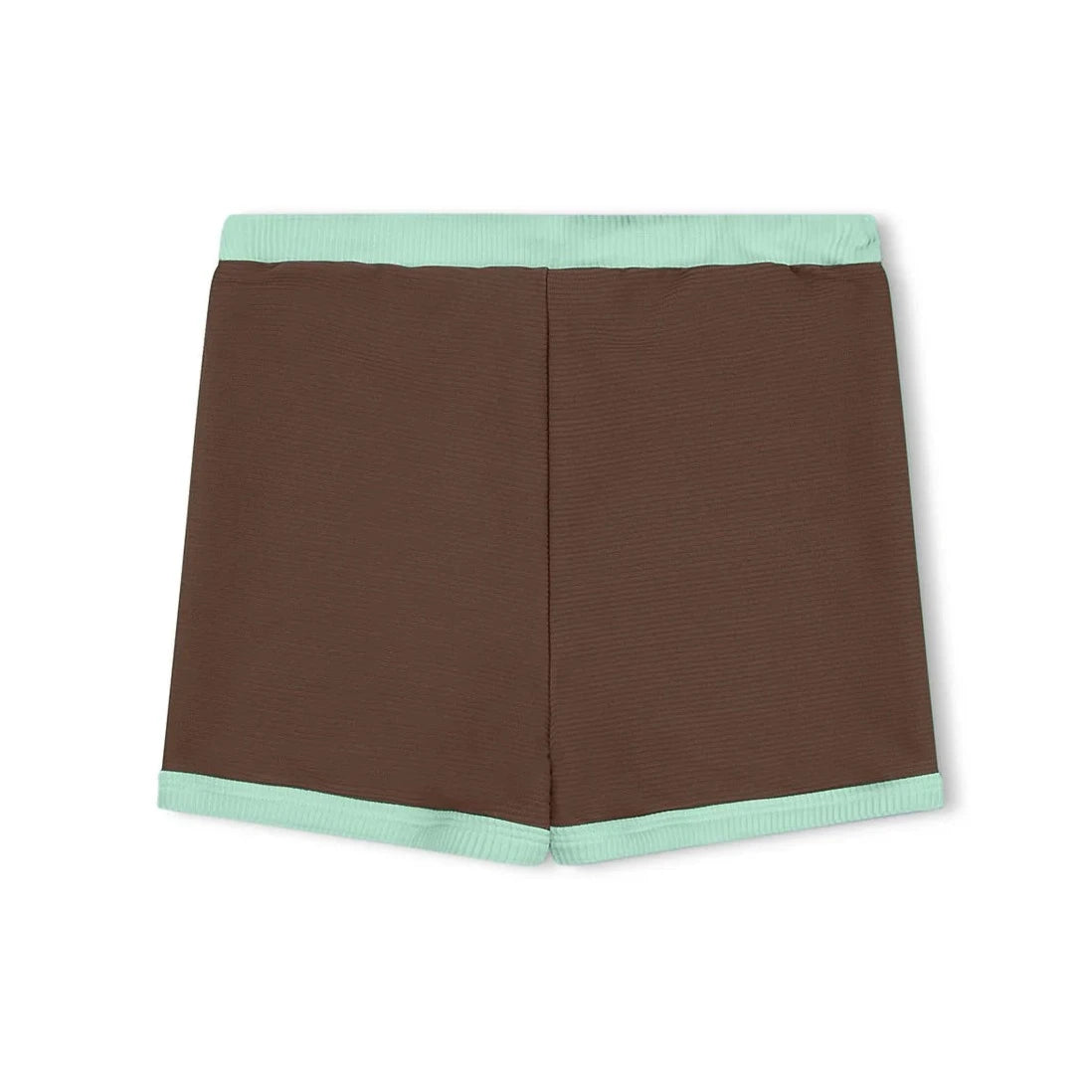 ZULU & ZEPHYR MINI RIB SURF SHORT: CACAO