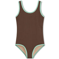 ZULU & ZEPHYR MINI SCOOP ONE PIECE:  CACAO