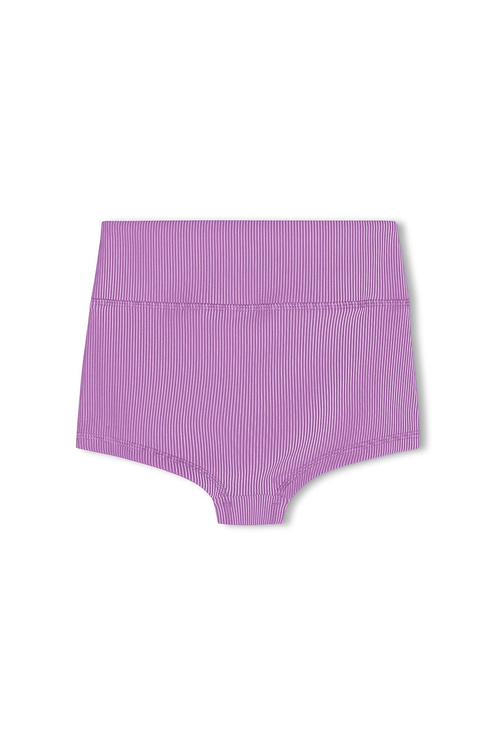 Zulu &amp; Zephyr Mini Stripe Boy Short Lilac front