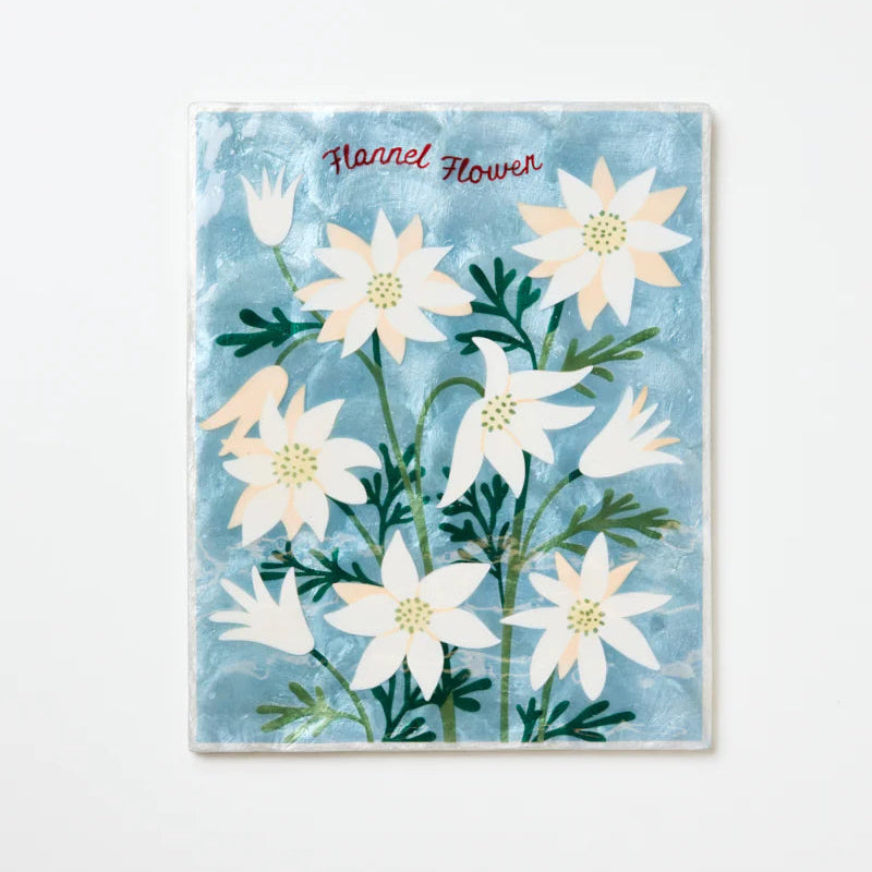 J & CO MARKET WALL ART: FLANNEL