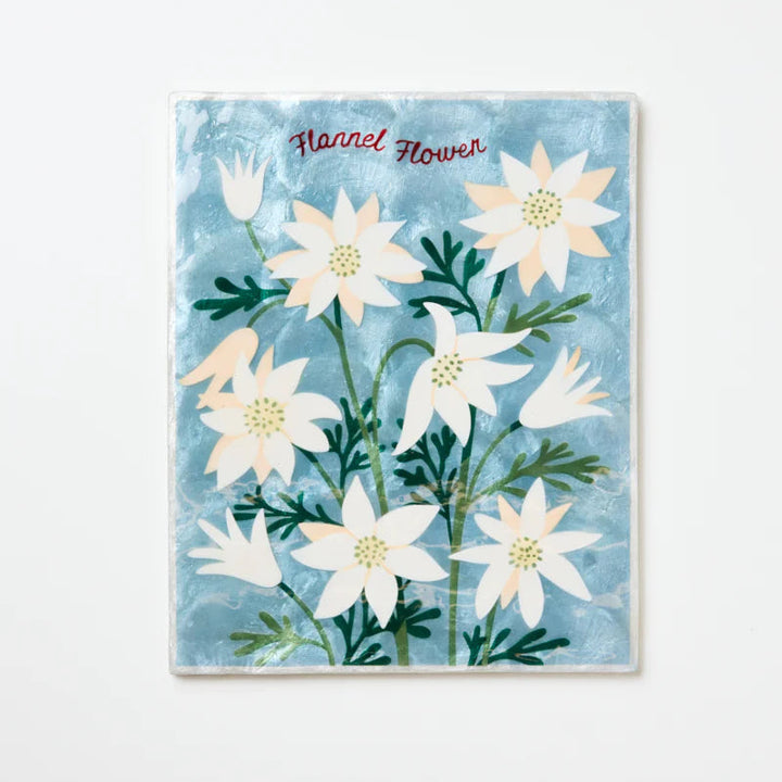 J &amp; CO MARKET WALL ART: FLANNEL