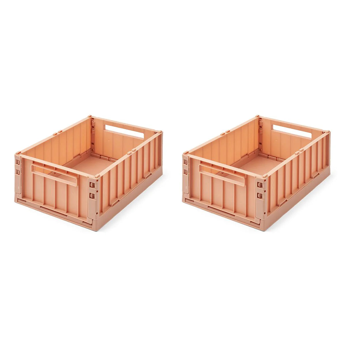 LIEWOOD WESTON 2 PACK STORAGE BOX: MED / TUSCANY ROSE