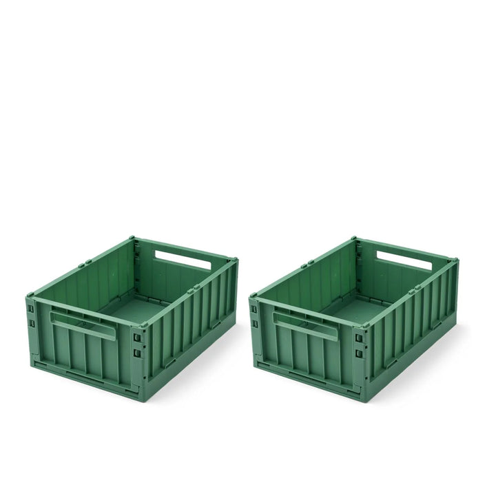 LIEWOOD WESTON 2 PACK STORAGE BOX: MED / DUSTY IVY