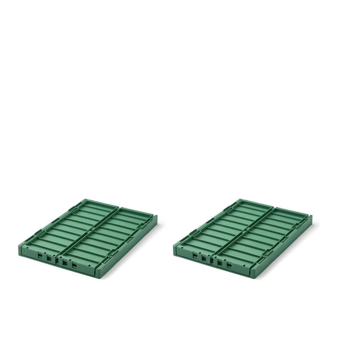 LIEWOOD WESTON 2 PACK STORAGE BOX: MED / DUSTY IVY