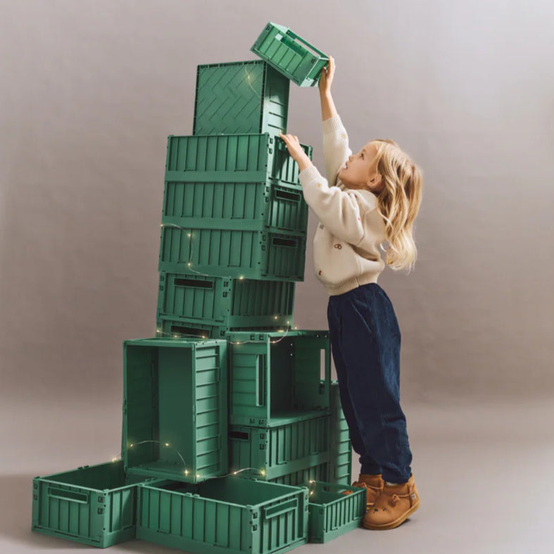 LIEWOOD WESTON 2 PACK STORAGE BOX: SML / DUSTY IVY