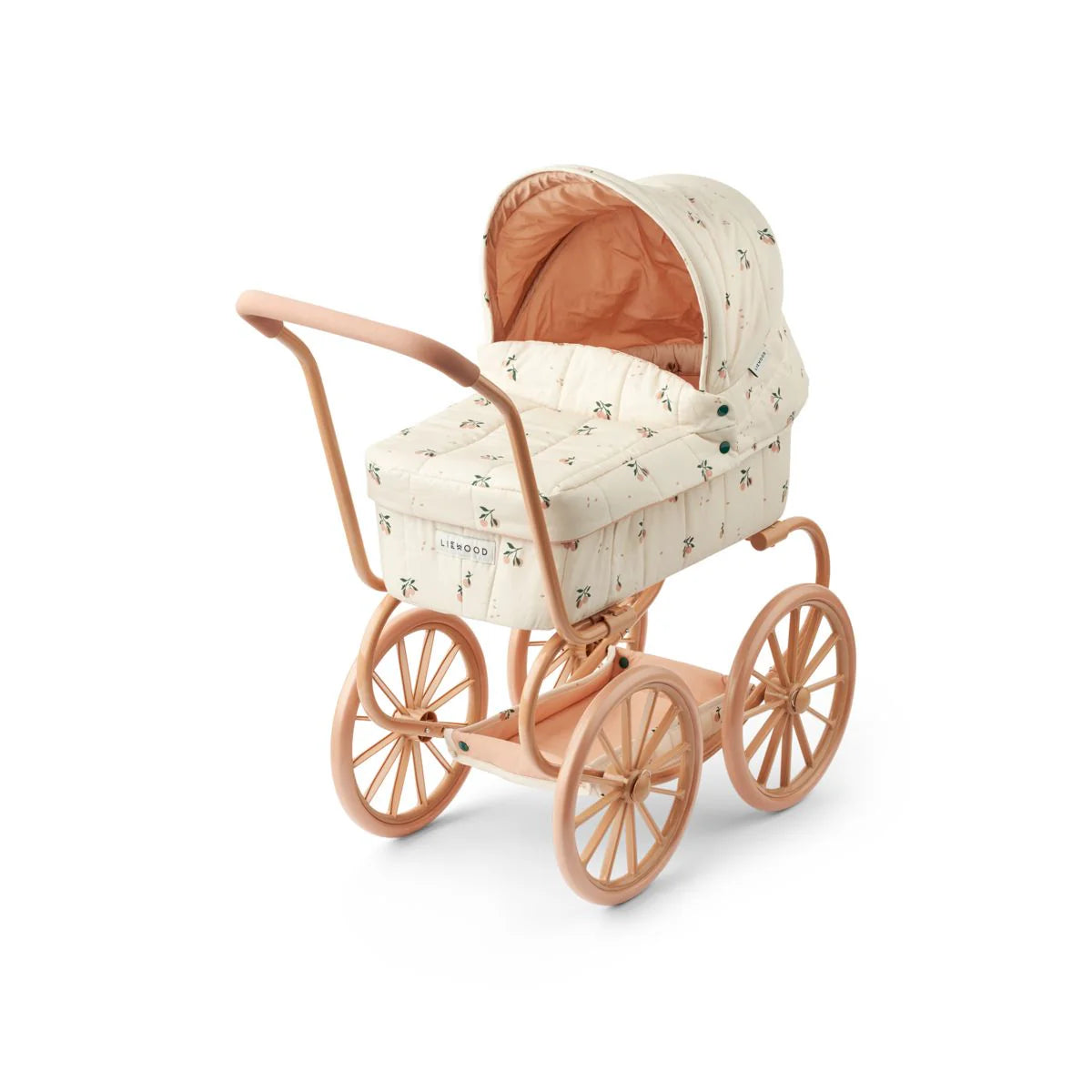 LIEWOOD ADALINE DOLL PRAM: PEACH/ SEA SHELL