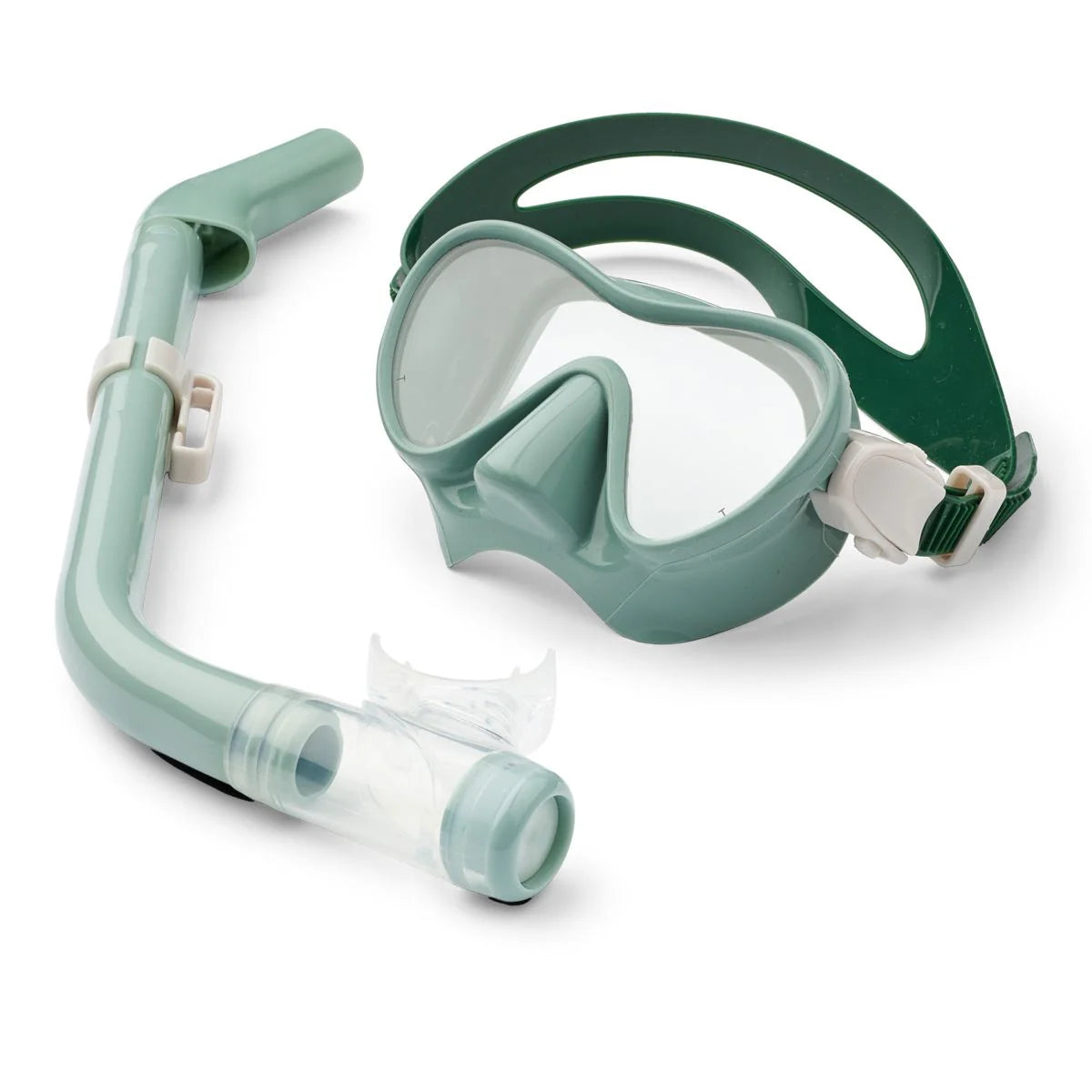 LIEWOOD JACQUES SNORKEL SET: PEPPERMINT MIX