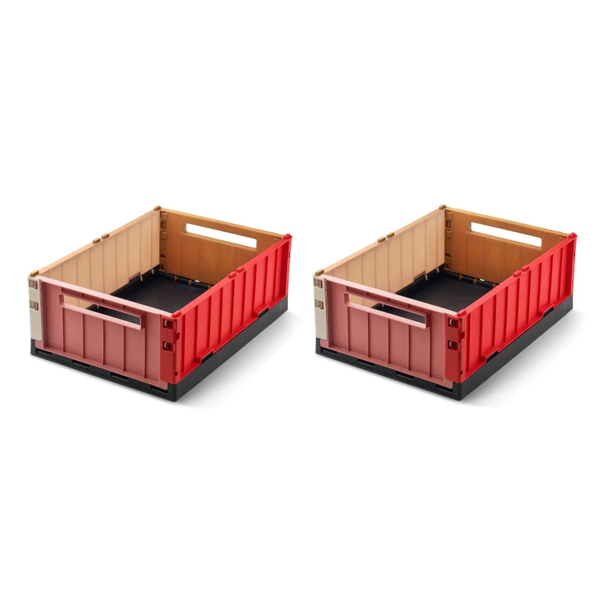 LIEWOOD WESTON 2 PACK STORAGE BOX: MED/MULTI MIX