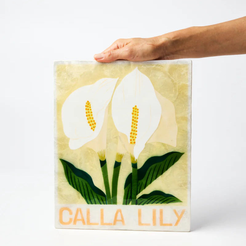 J & CO MARKET WALL ART: LILY