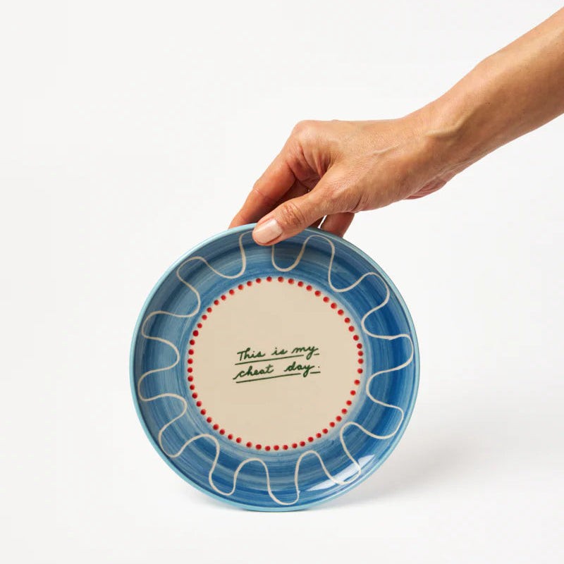 J & CO LOVE NOTES PLATE: CHEAT DAY