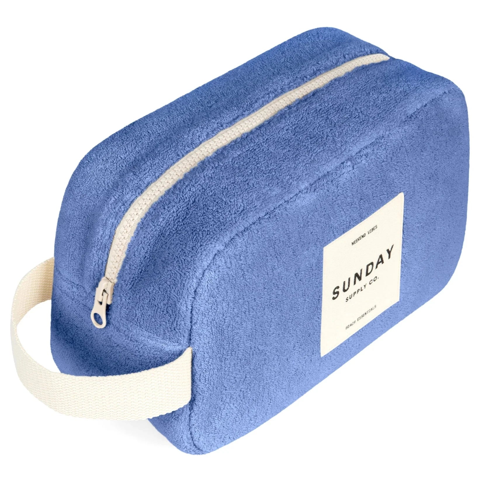 SUNDAY SUPPLY CO TOWELLING ACCESSORIES POUCH: PACIFIC