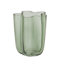 MIRANDA GLASS VASE: MINT / SML