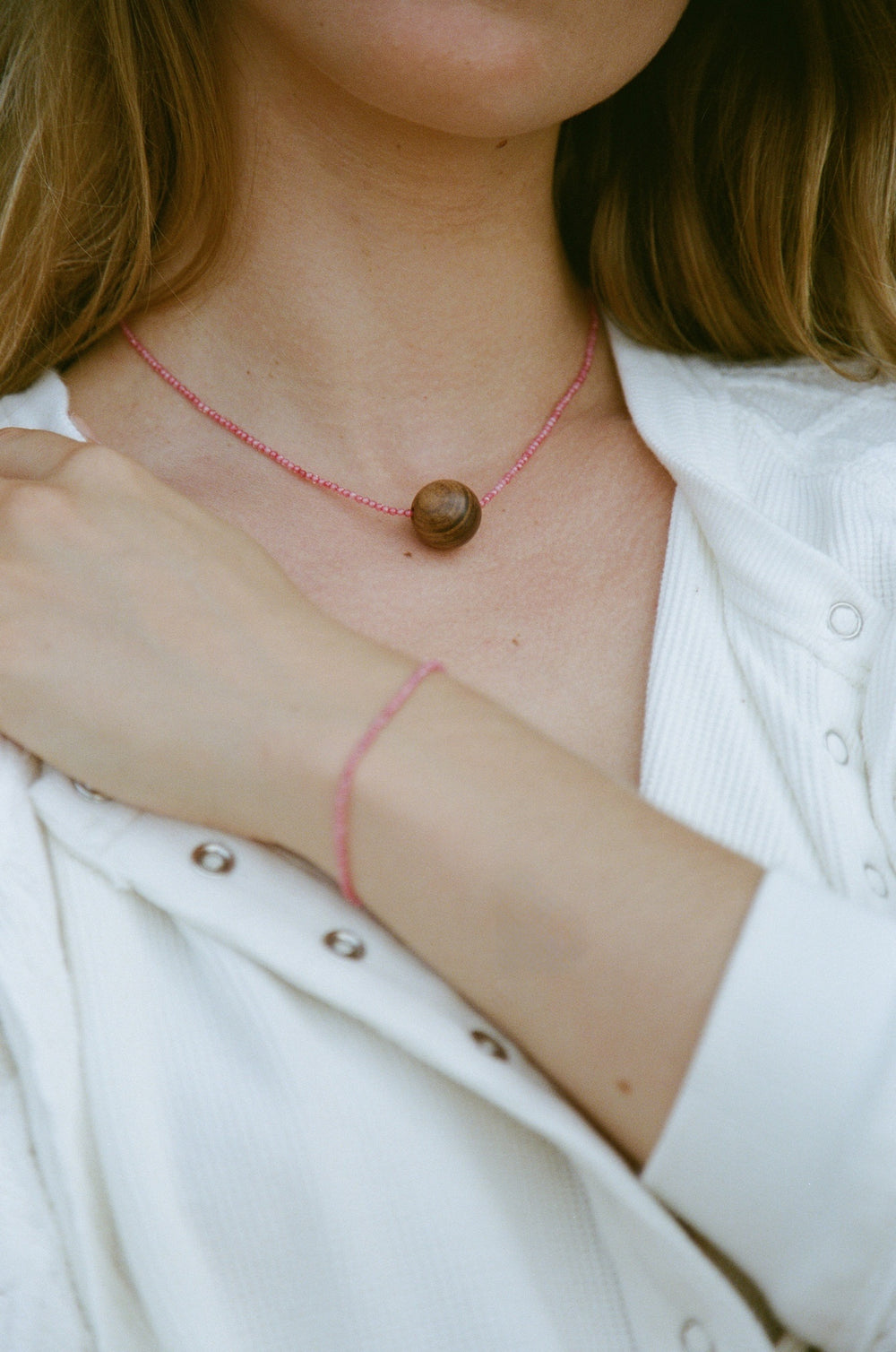 Anni Lu PINK MOOD NECKLACE