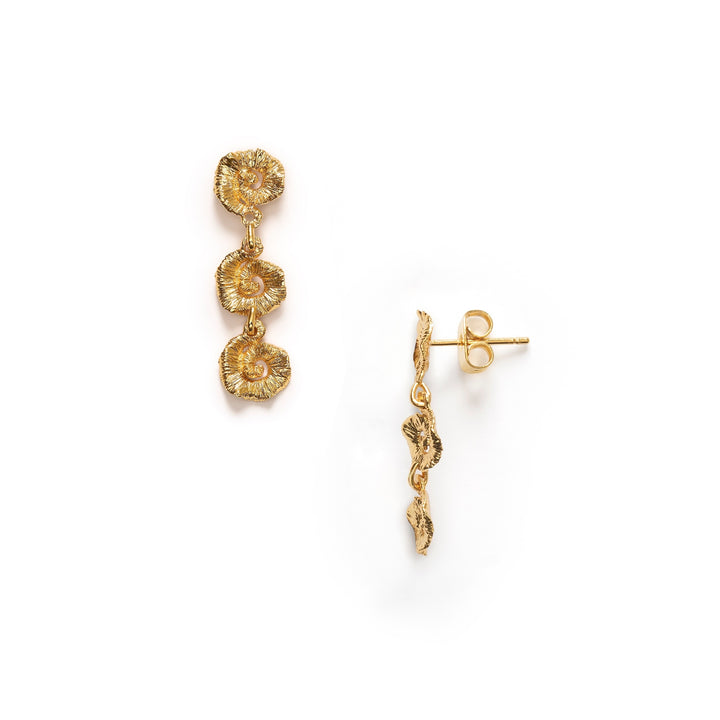Anni Lu TRIPLE SUN EARRINGS