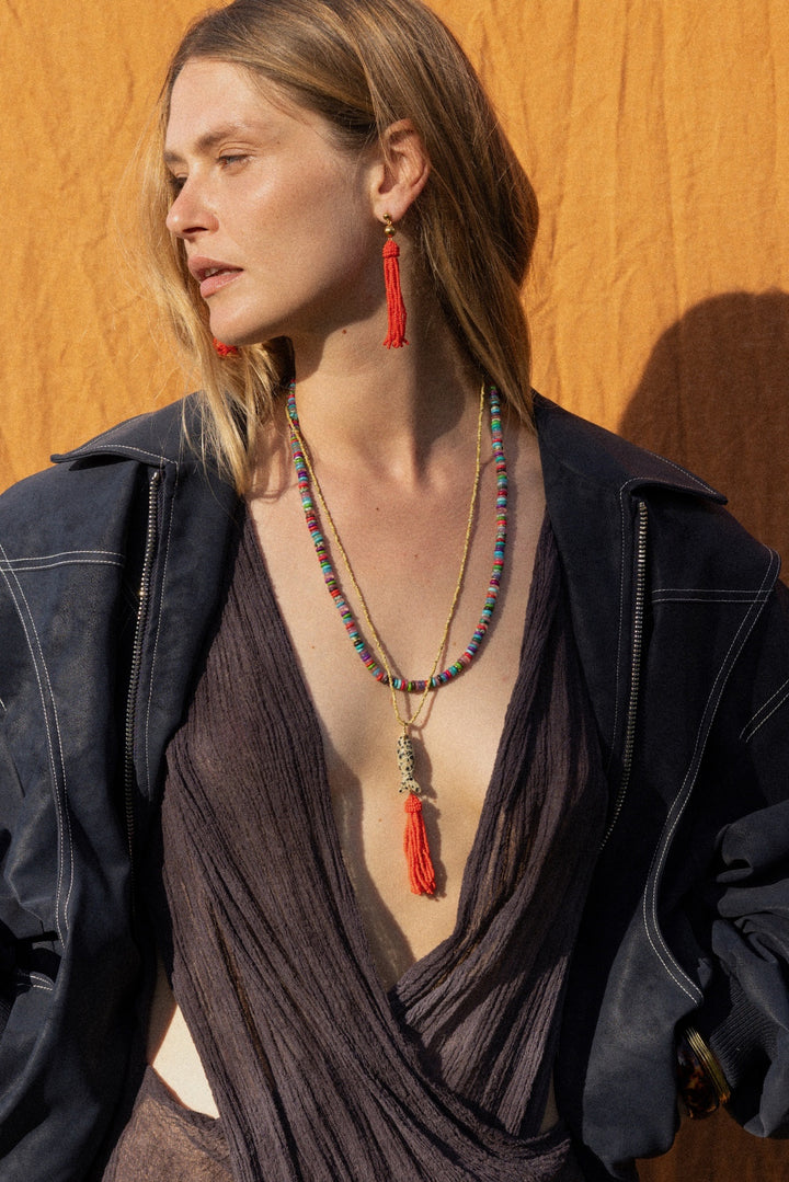 Anni Lu TASSEL FISHY NECKLACE
